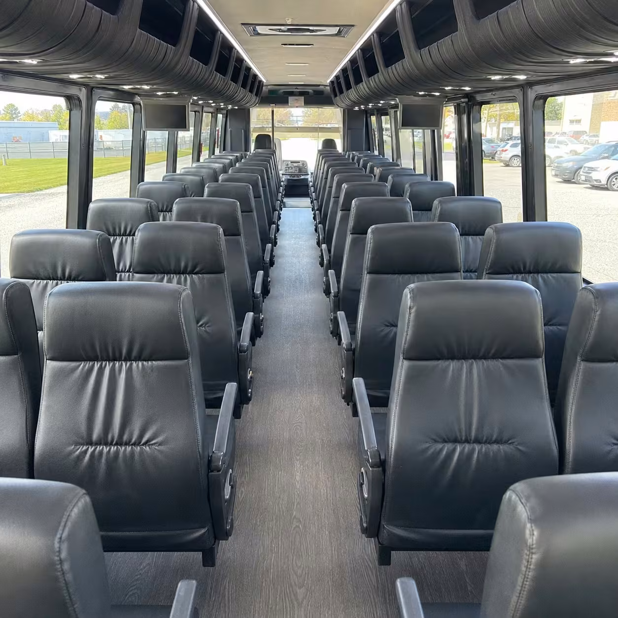 15 35 passenger minibus inside