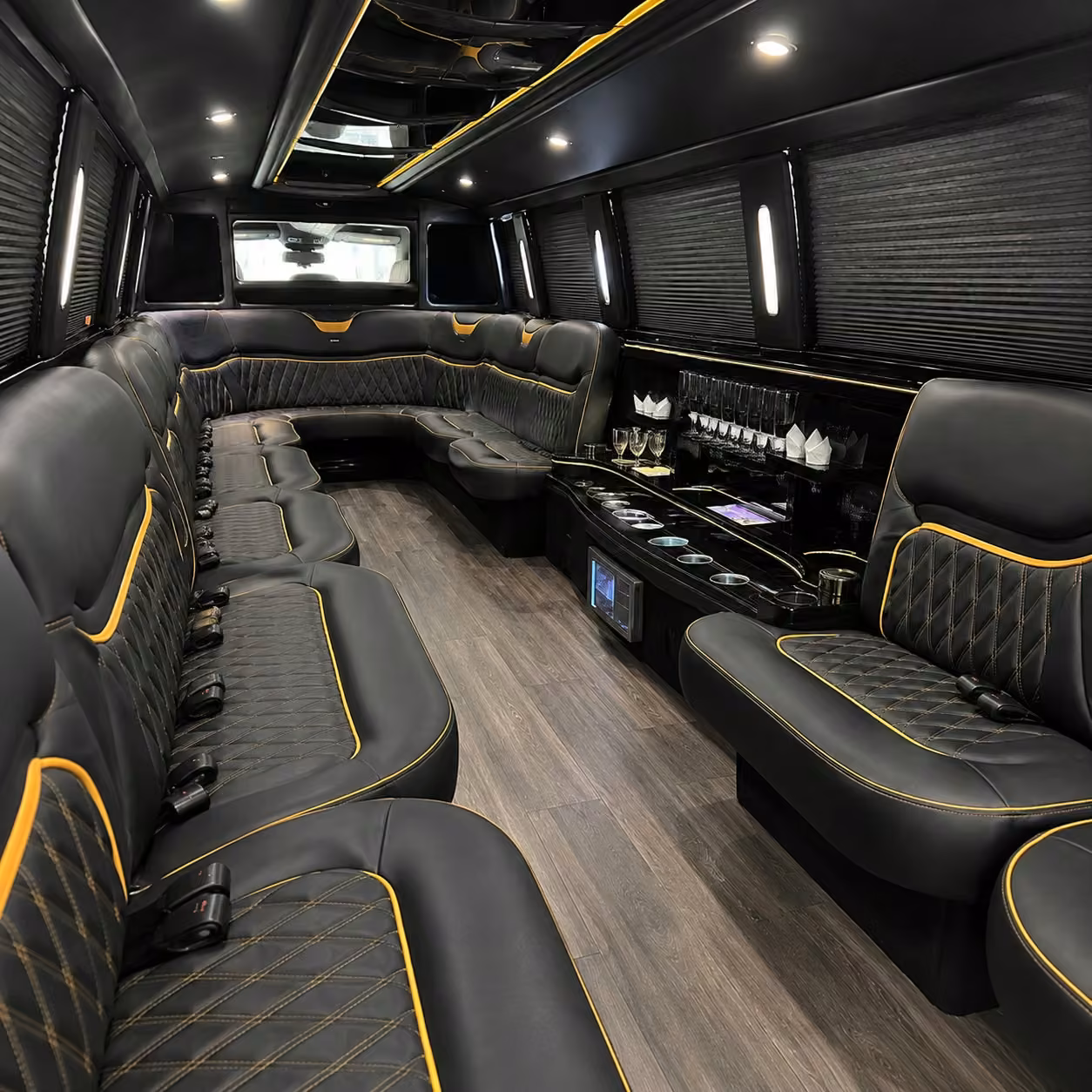 miami limo interior