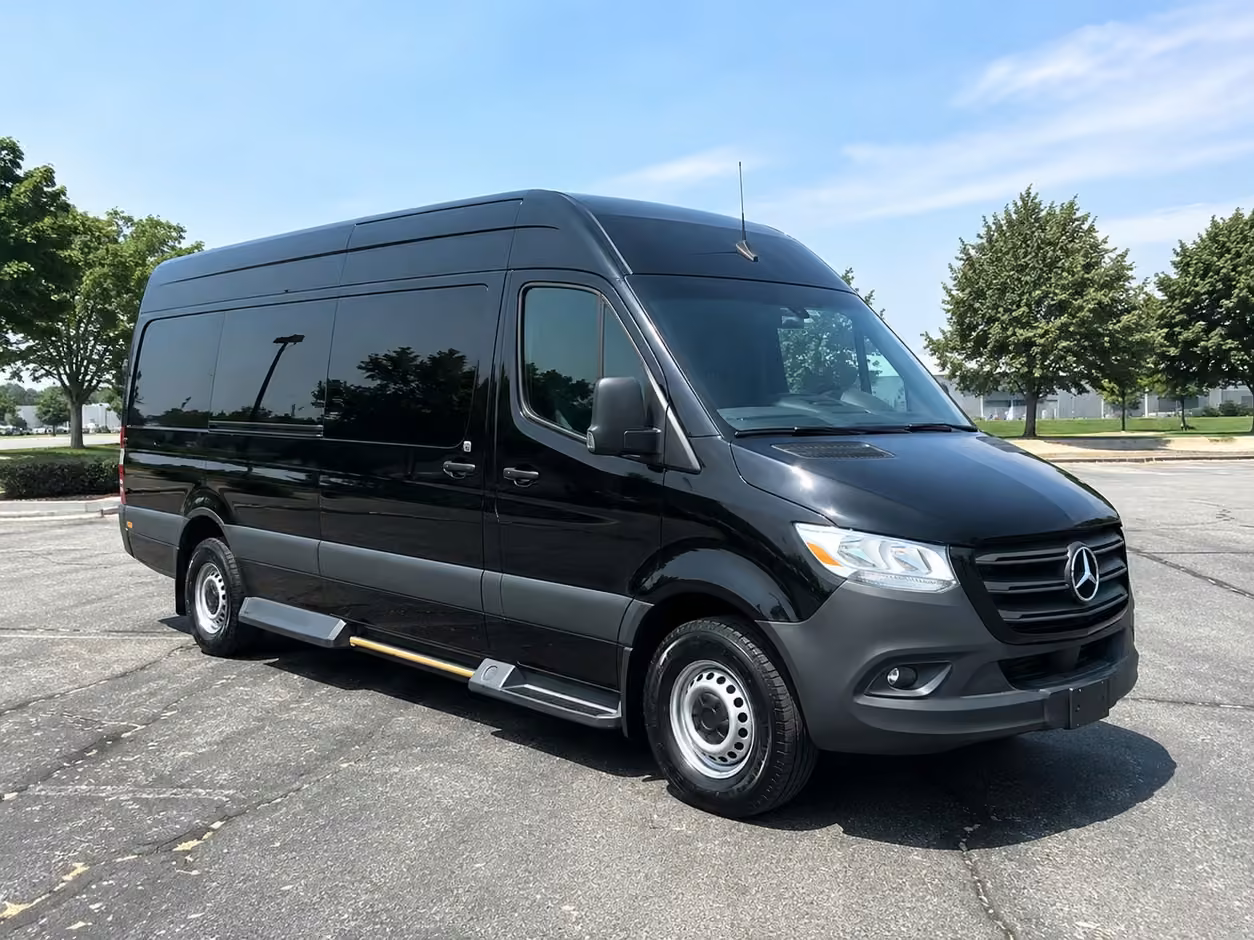 sprinter van rental with driver
